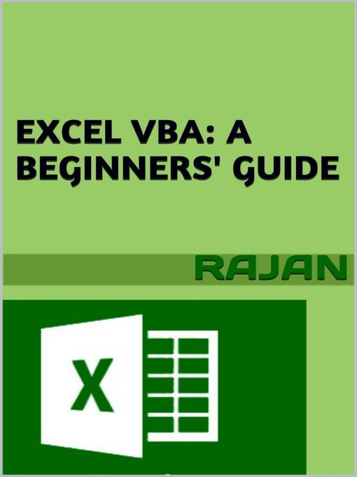 Title details for Excel VBA by Rajan E - Available